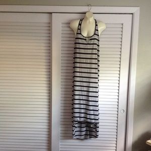 Tahiti Halter keyhole tank dress